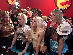 Fun With Kinky Ladies And Muscular Strippers