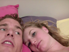 Homemade close up video with Ashley Hills sucking a dick - HD