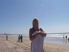 Outdoor foreplay and riding with naughty blonde Puma Swede