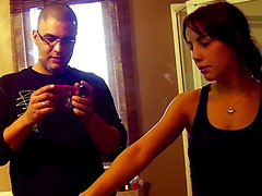 Shana Lane in a bdsm scene with a machine fetish