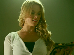 Hot blondes in prison costumes have natural tits and love to fuck.