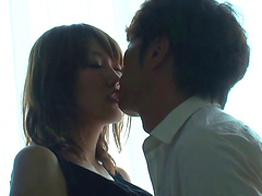 Passionate lovemaking in the bedroom with cute Aozora Yamakaw
