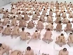 500 Japanese Babes Fucking in public at a Massive Orgy