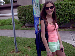 Big tits homemade brunette gets pumzied with cum shot