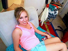 Hot milf Sofie Carter gets interracial gang bang