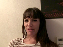 Sexy models Krissie Dee and Dana DeArmond have sex with a strapon