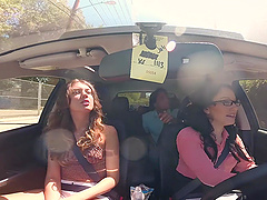 Jennifer White and Elena Koshka in hot cowgirl action