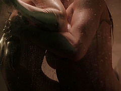 Erotic lesbian sex in the shower - Chloe Cherry and Serene Siren