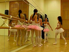 Four Ballet Dancers Turned Into Lesbian Sluts