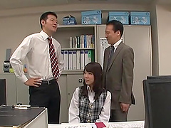 Good looking brunette sucking her man's dick - Imai Mayumi