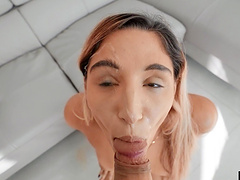 Crazy fucking with kinky Abella Danger ends with a messy facial