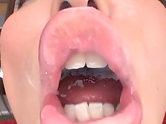 Close up HD POV video of Japanese Shiraki Yuuko sucking a dick