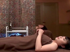Good looking Japanese chick gets fucked by her masseur - HD