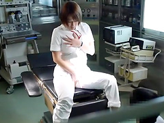 Horny Japanese chick moans while getting dicked by her coworker