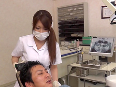 Sexy Japanese dentist Yume Mitsuki gets fucked by her patient