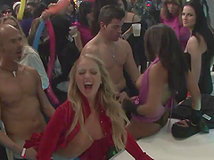 Drunk Hotties Have Sex In A Wild Party Clip