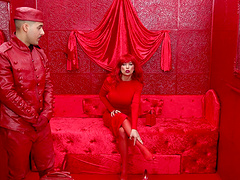 Kinky fucking in the red room with irresistible Shalina Devine