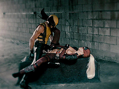 Jessica Drake enjoys while giving a good blowjob during sex