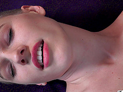 Riley Nixon with natural tits getting pleasured - HD POV video
