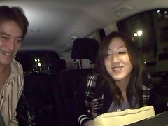 Closeup video of passionate fucking in the car - Akitsuki Reina
