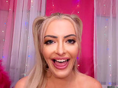Busty blonde Linzee Ryder wants to be fucked by her lover in POV