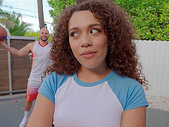 Fit ebony Willow Ryder loves having sex with her white neighbor