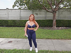 Chloe Cooper with natural tits enjoys while being fucked