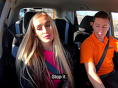 Busty girl Daisy Lee gets fucked by her driving instructor