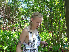 Tattooed beauty Paris White explores the wild with her boyfriend