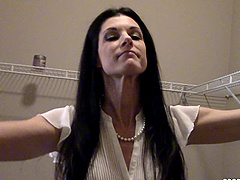Hardcore fucking at home with skinny mature housewife India Summer
