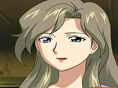 Hot anime babe gets naughty with a big cock