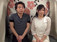 Homemade video of a horny Japanese wife getting fucked hard