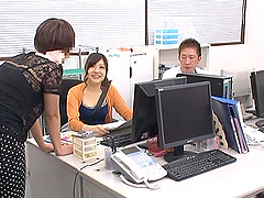 Yuuka Kojima enjoys while being fucked hard in the office
