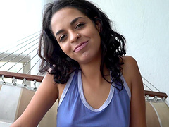 Naughty Vienna black opens legs to be fucked in missionary