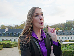 Beautiful long hair and sexy lingerie – perfect combination for hot sex.