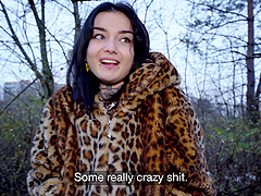 Pov lingerie clad beauty Crystal Cherry gets a facial with cum on her face