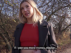 Blonde bombshell Musa Martina rides cock like a pro