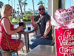 Big tits blonde gets tattooed and fucked in reality show