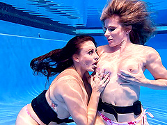 Big tits and long hair milf Cory Chase in hot action