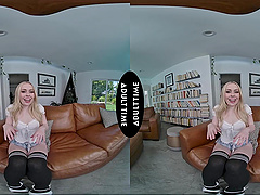 Blonde milf Haley Spades gets her pussy railed by Oliver Davis