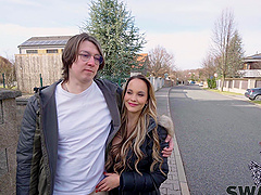 A guy caught his wife with two guys, Charlie Dean and Veronica Leal, in a compromising situation.