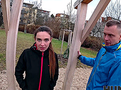 Pavlos and Sakura Hell fucked in the car