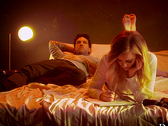 Addie Andrews got her pussy eaten and smashed by Small Hands.