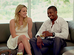 Isiah Maxwell and Marley Matthews in steamy interracial action with a cowgirl twist.