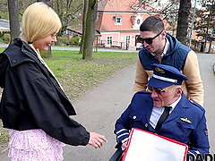 Old hung Kazimir Old fucked blonde Luna Bbunny hard