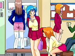 Kinky Hentai Lesbian Scene