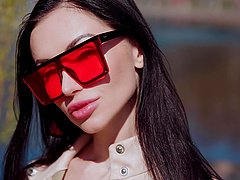 The hottest anal sex with Sasha Rose and a vibrating rose plug