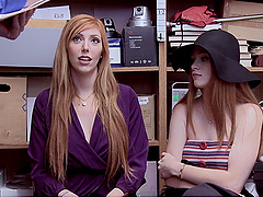 Brunette MILFs Lauren and Scarlett seduce stud Jack in a raw FFM threesome