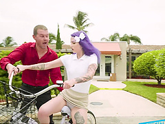 Val & Peter's wild party: Tattooed hotties, steamy threesome with sloppy blowjobs and wet pussies