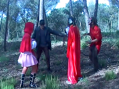 A Rough Gangbang For The Slutty Red Riding Hood